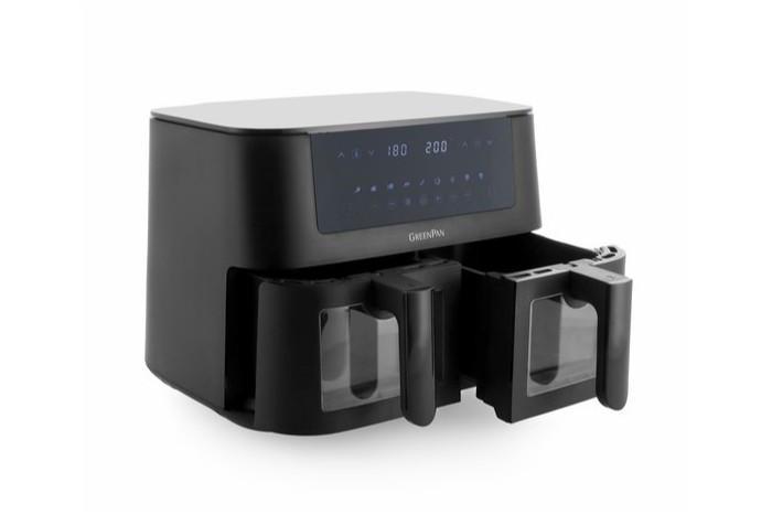GreenPan Bistro Dual Airfryer – 2 x 4 L