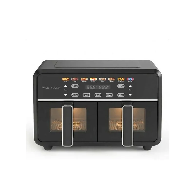 Wartmann WM-2511 AF Dual Airfryer – 2 x 5,5 L