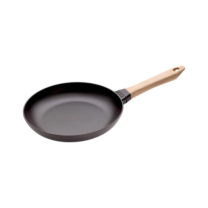 Staub Koekenpan met Houten Handvat