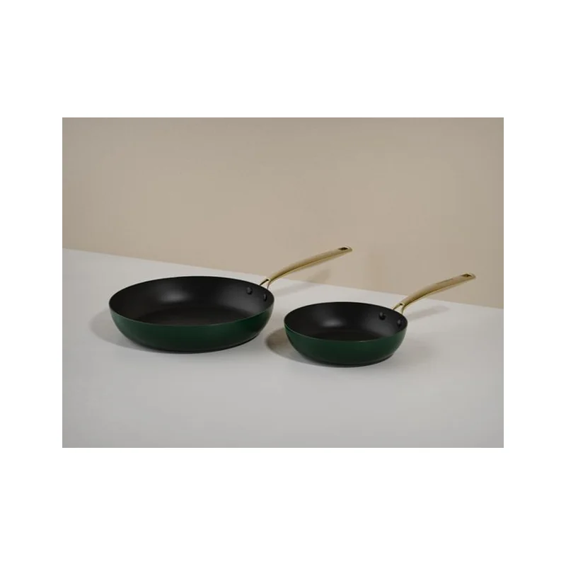 COMBEKK Element Expert koekenpannenset 20 + 28 cm groen