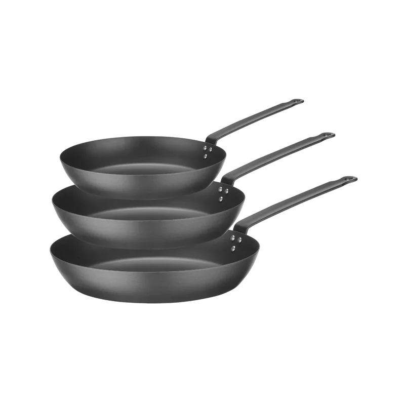 Blackwell Carbon Steel Koekenpannenset