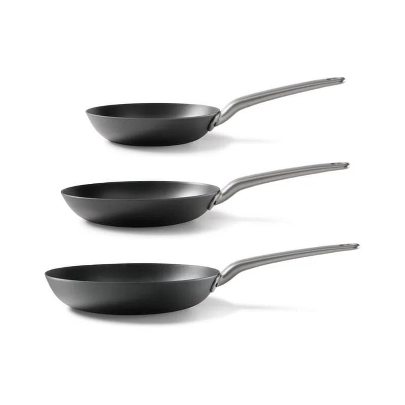 Skottsberg Carbon Steel Koekenpannenset