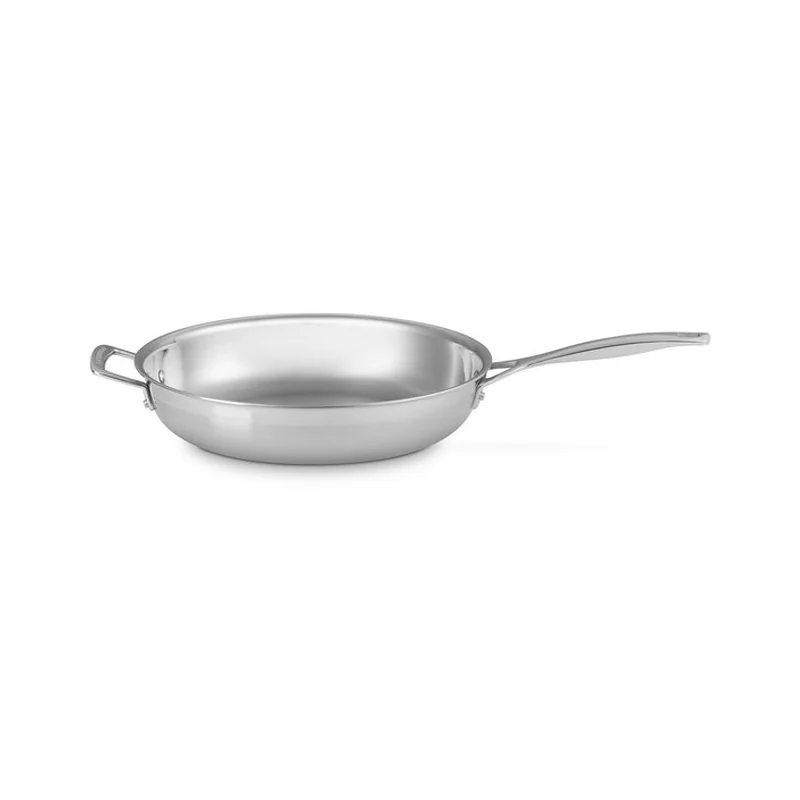 Le Creuset 3-Ply RVS Classic Koekenpan 30 cm