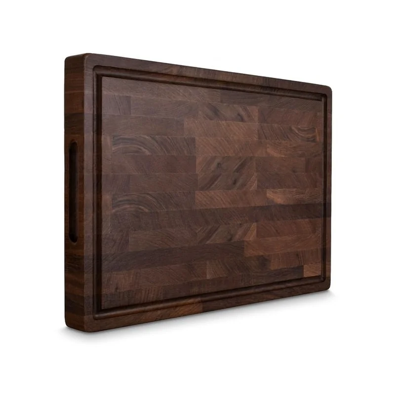 KAAMUT Professionele Snijplank Walnoot End-Grain (40 × 27,5 × 3,5 cm)