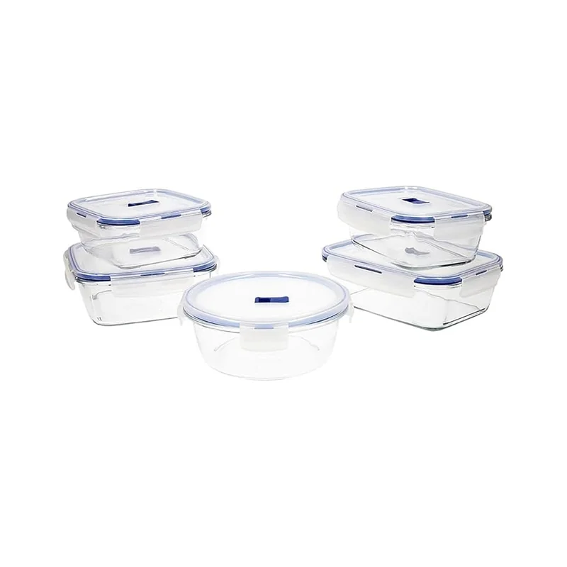 Luminarc Pure Box Active – 5-delige glazen vershoudset
