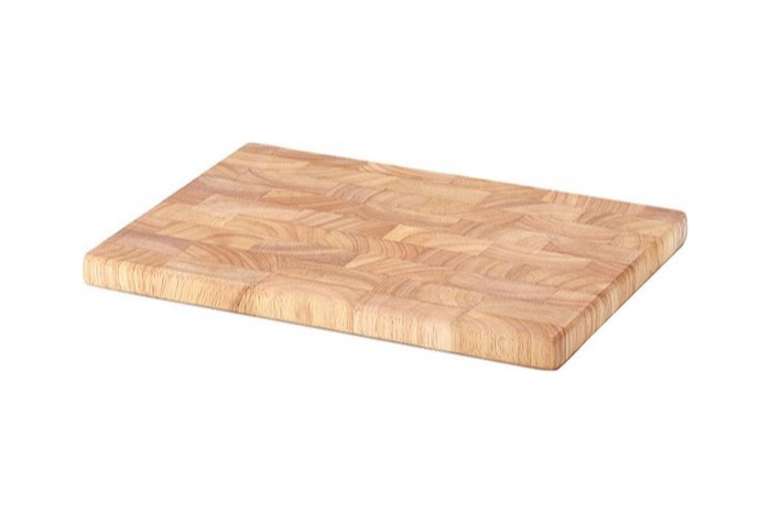 Continenta Snijplank Rubberwood 30×25 cm