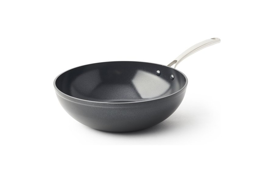 BK Superior Ceramic Wokpan